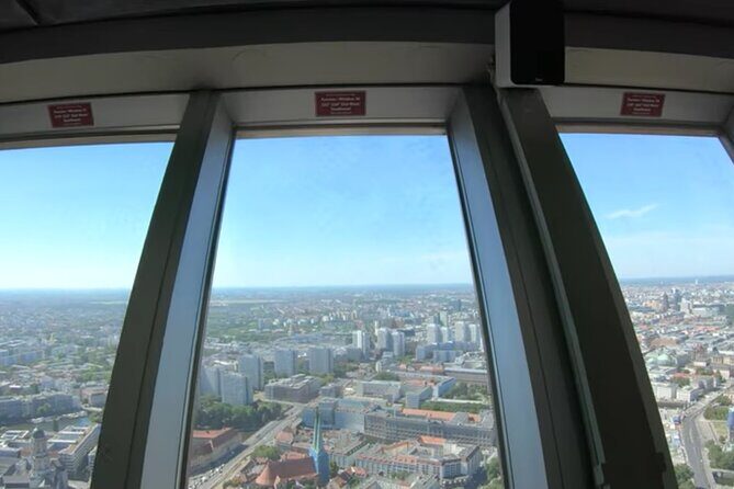 Ticket Admission to Berlin TV Tower - When weather (or fog) ruins the payoff