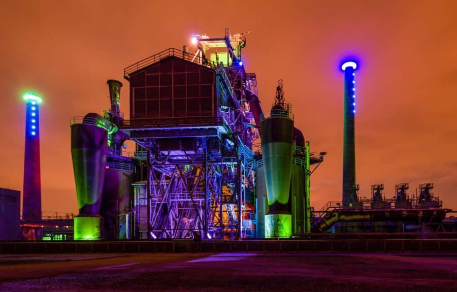 Torchlight tour of the old ironworks - Meeting at the Visitor Center and getting your loan torch