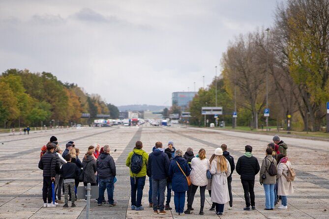 Tour at the Former Nazi Party Rally Grounds (english) - Kongresshalle Nurnberg: Ruins, Propaganda Rallies, and the Arcadengang