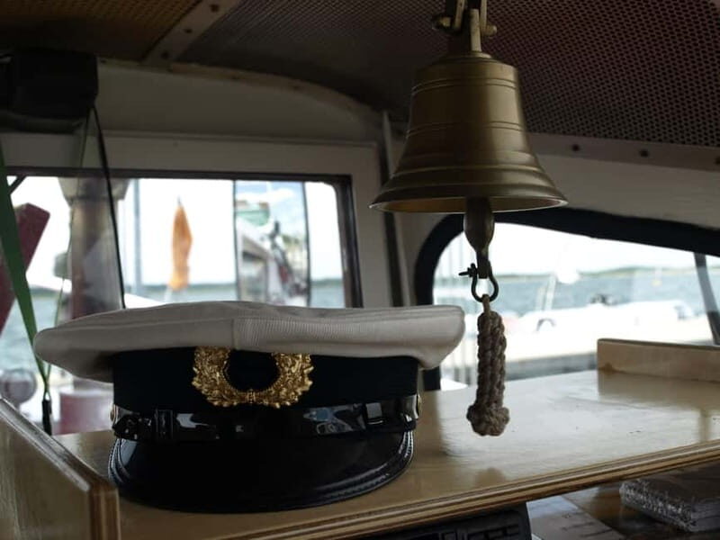 Tour on Lake Cospuden - Stepping onto the MS Cospuden: what the 1 hour really feels like