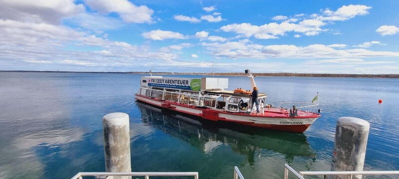 Tour on Lake Cospuden - Pier-by-pier: North Beach and the Diocesan heights stops
