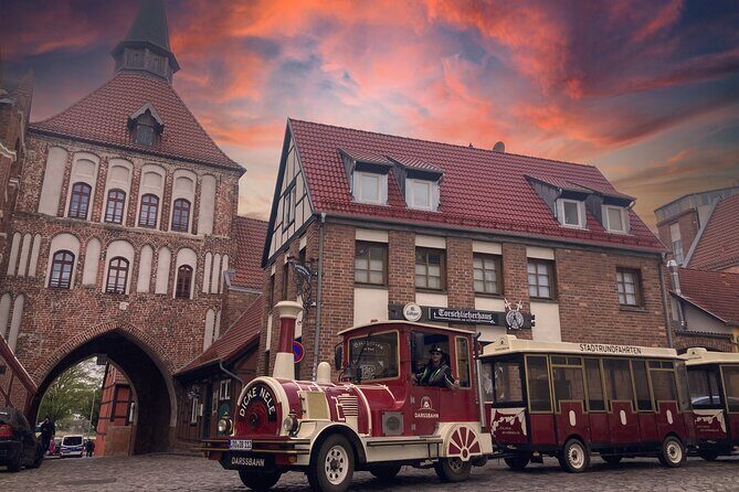 Tour through the historic old town of Stralsund - Why the DARSSBAHN little train is a smart way to see Stralsund old town