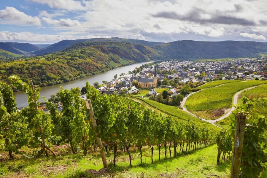 Traben-Trarbach / Bernkastel-Kues, Moselle: Wine experience hike - Setting the mood: sailing to Kröv first