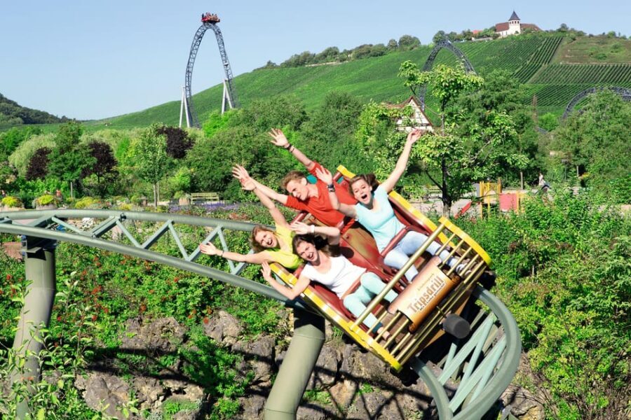 Tripsdrill Adventure Park: Entry Ticket - Mammut for charm lovers: a wooden coaster built like a giant sawmill