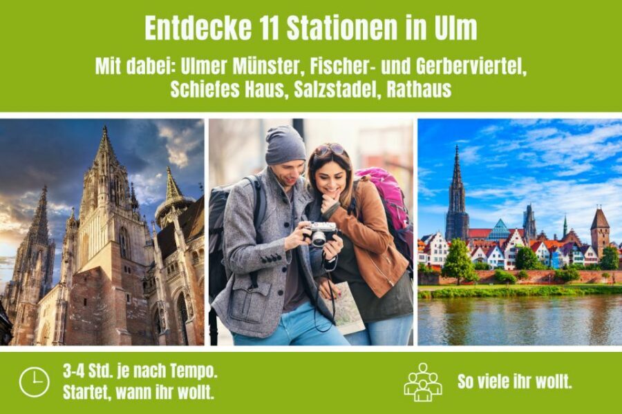 Ulm: Scavenger Hunt Self-Guided Walking Tour - Price and value: $47 per group up to 10