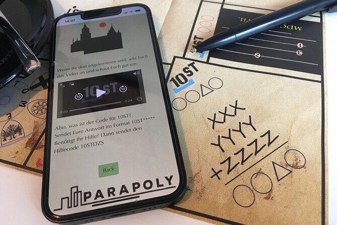 Urban Adventure Game in Frankfurt with an app - Meeting at An der Hauptwache: getting into the rhythm