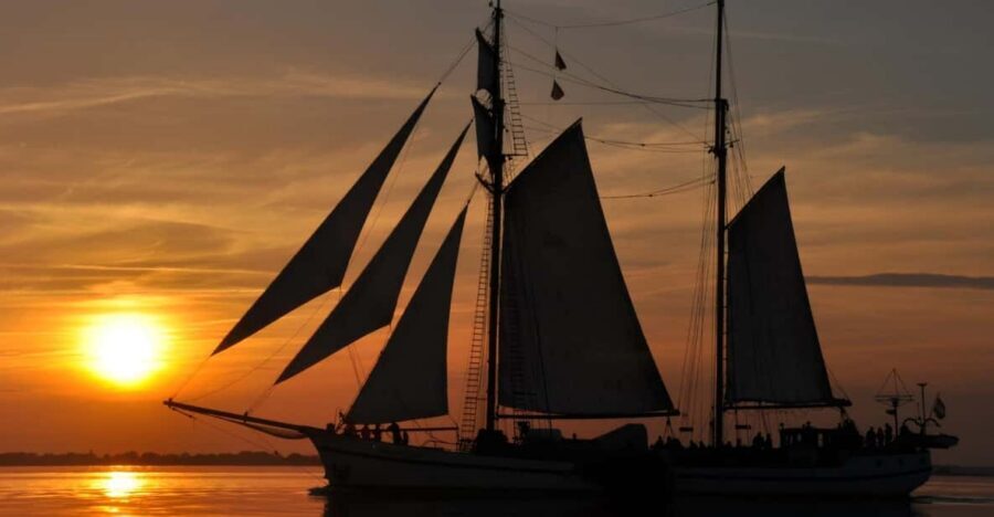 Usedom: Sailing tour on exclusive tall ship Thursday - A 45-meter tall ship experience on Usedom’s Achterwasser