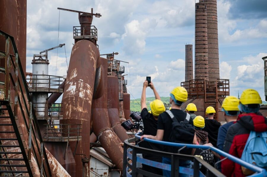 Völklingen Ironworks World Heritage Site: Guided tour of the ironworks site - From blower hall to blast furnace: learning pig iron without the textbook