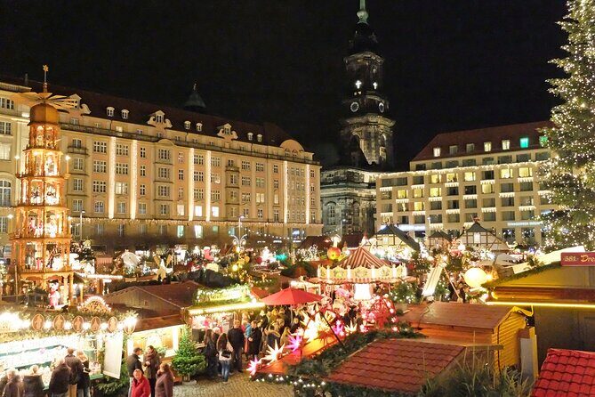 Walking Tour of Historic Dresden with a Christmas Touch. Small group tour. - Dresden in Two Hours: History Meets a Christmas Market Finish
