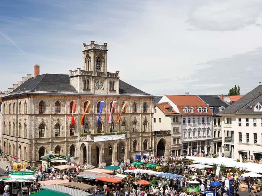 Weimar: Old Town Tour Classical Weimar - A 90-Minute Classical Weimar Walk You Can Actually Plan