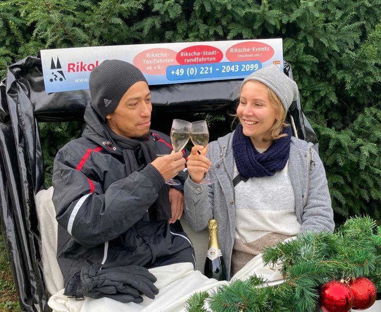 Winter Champagne Tour by Rickshaw - Price and value: is $63 per person worth it?
