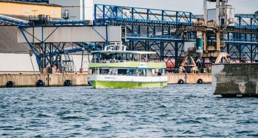 Wismar: Electric Boat Tour past Whale Island with Poel Stop - Finding the MS Adler nature at Wismar’s Old Port