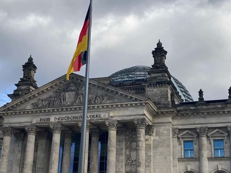 With Reichstag roof-terrace: Insider Parliament tour - The guide’s background: why his stories land differently