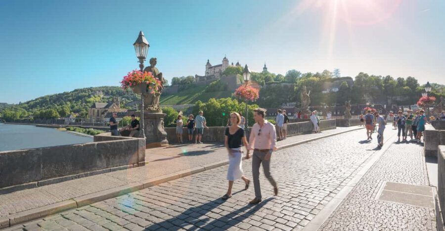 Würzburg: Guided Tour with Franconian wine - The Franconian Wine Moment: 0.1 l With Big-View Framing